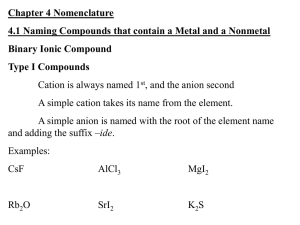 Type II Compounds