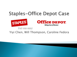 Staples-Office Depot Case