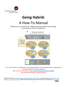 Going Hybrid: A How