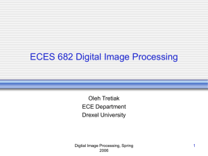 ECES 682 Digital Image Processing