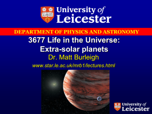 Lecture 3 - X-ray and Observational Astronomy Group