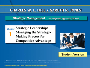 Strategic Leadership: Managing the Strategy