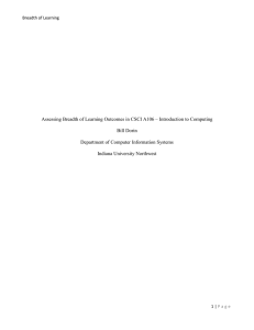 Introduction to Computing - Indiana University Northwest