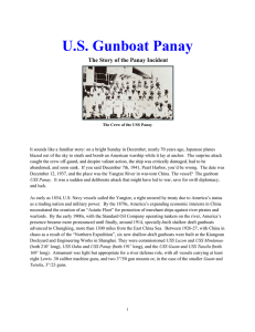 U.S Gunboat Panay