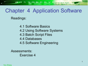 Unit 4 Application Software