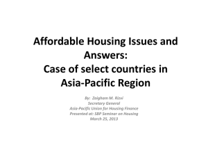 Affordable Housing Issues & Answers