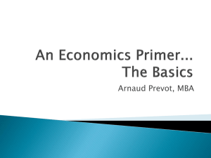 Economics 101 - your own free website