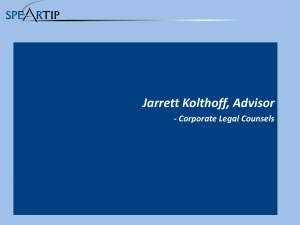 Jarrett Kolthoff - Association of Corporate Counsel