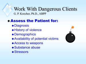 Work with Dangerous Clients