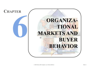 online buying in organizational markets