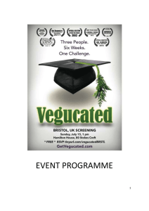 event programme