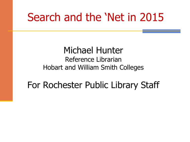 Searchnet15 RPL Hobart And William Smith Colleges
