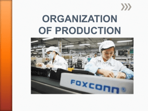 Production process which uses more labour Capital