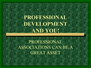 Professional Extension Agent Associations