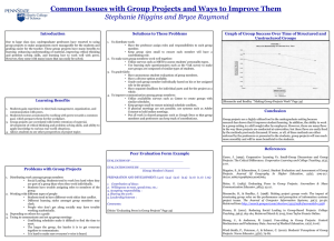 Common Issues with Group Projects and Ways to Improve Them