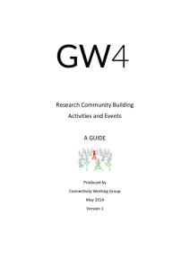 Gw4 Research Community Building Activities Guide