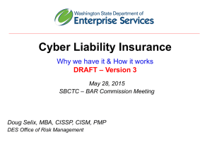 Cyber Liability Insurance Presentation