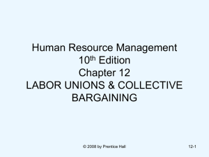 STRATEGIC HUMAN RESOURCE MANAGEMENT: AN OVERVIEW