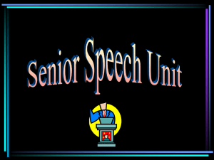 Speech Unit NEW
