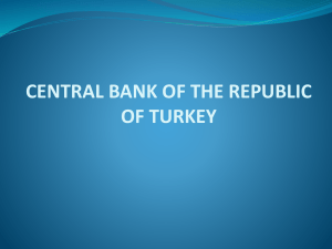 CENTRAL BANK OF THE REPUBLIC OF TURKEY