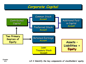 Stockholders' Equity PPT