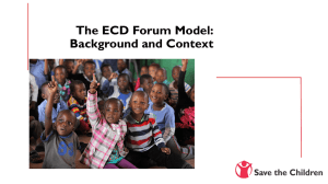 ECD forum model - The Policy Action > Network