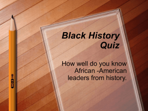 Black History - Portsmouth Public Schools