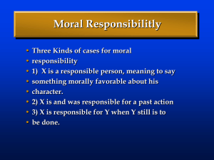 Responsibility - University of Idaho