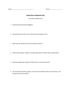 Exploration Notebook Quiz