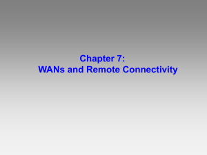 WAN Topologies (continued)