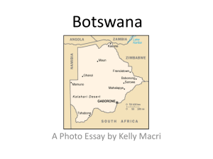 Botswana - Case Western Reserve University