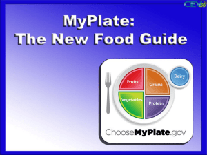 MyPlate Notes - Henry County Schools