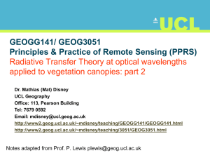 lecture2 - UCL Department of Geography