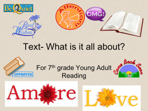 Text- What is All About revised