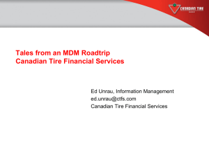 Tales from an MDM Roadtrip - Information Resource Management