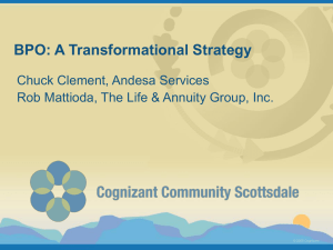 BPO: A Transformational Strategy