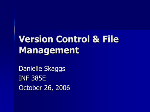 Version Control & File Management