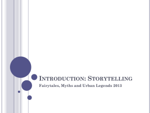 Introduction: Storytelling