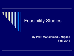 Feasibility Study