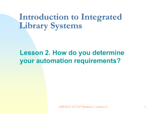 Lesson 2. How do you determine your automation requirements?