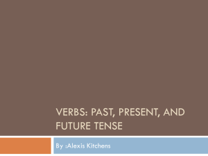 Verbs - Alexis Kitchens
