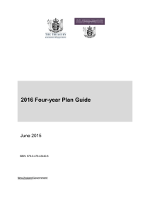 2016 Four-year Plan Guide - State Services Commission
