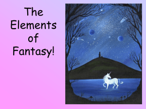 Elements of fantasy yes