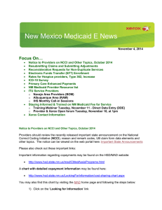 staying informed and trained on nm fee for service