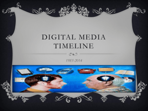 digital media timeline