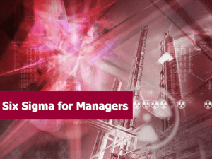 Six Sigma - Business Communication Network