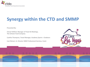 2013 SMMP and Your CTD Session