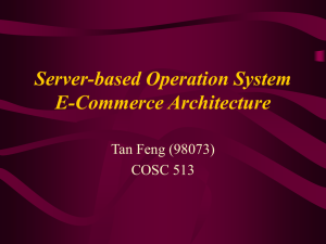 Server-based Operation System E
