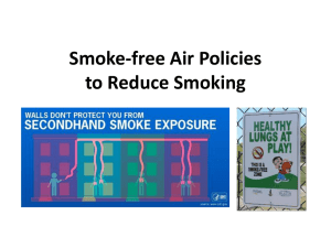 Public Health Agency Sample Presentation | I2: Smoke