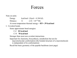 Lectures 1-3: Review of forces and elementary statistical